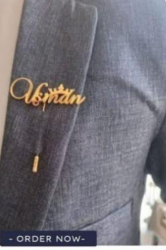 Customized Name Cufflink