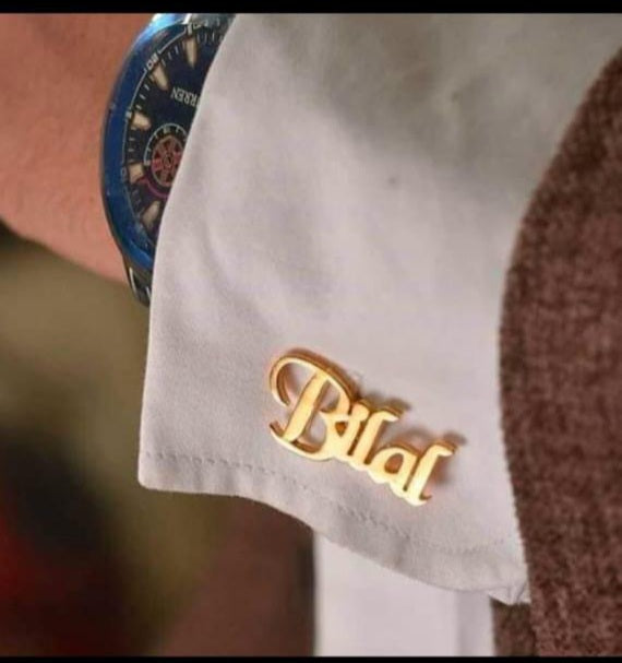 Customized Name Cufflinks
